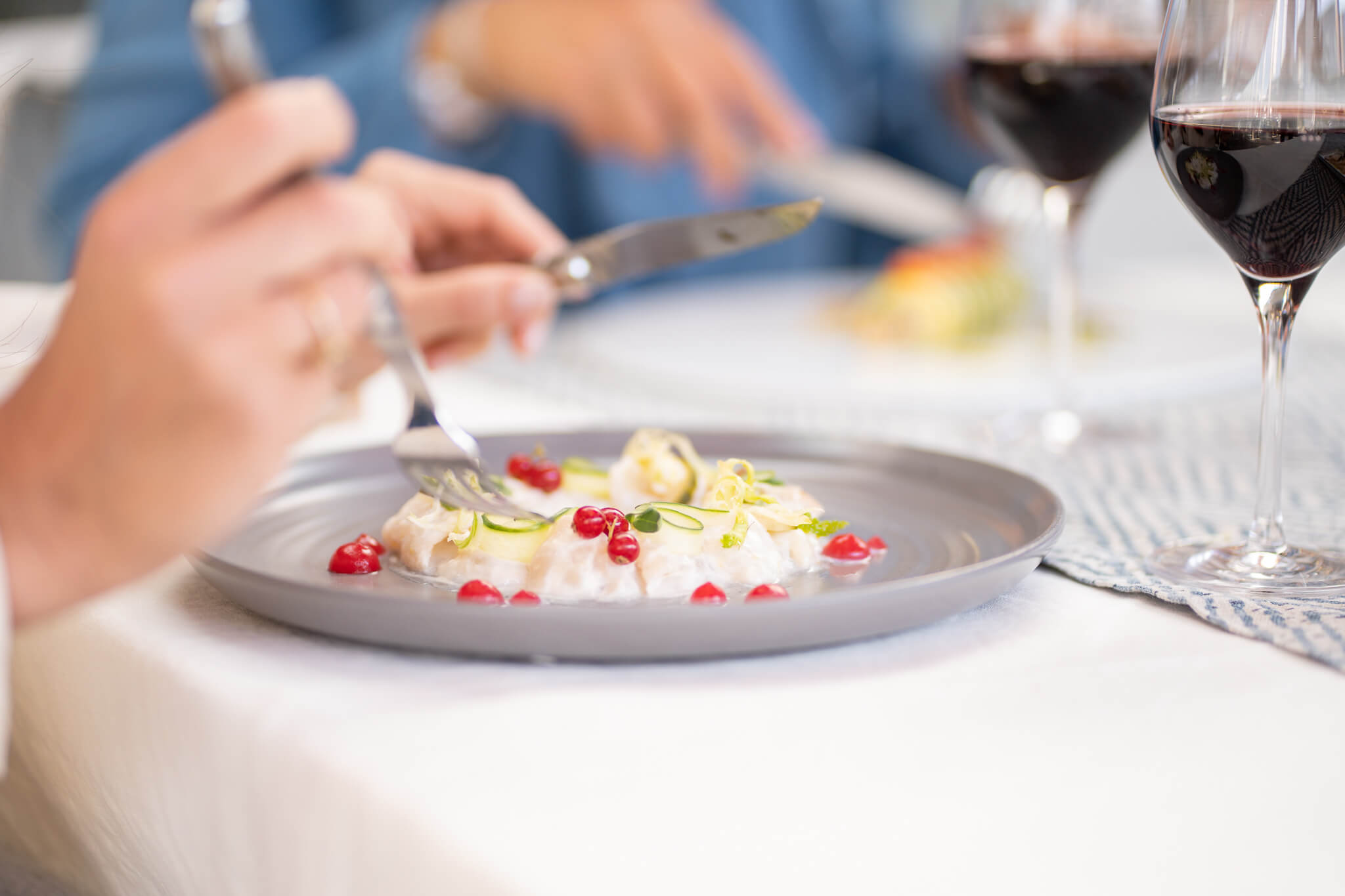 Repas d'entreprise organisé par le Traiteur de Châtelaine, Genève.