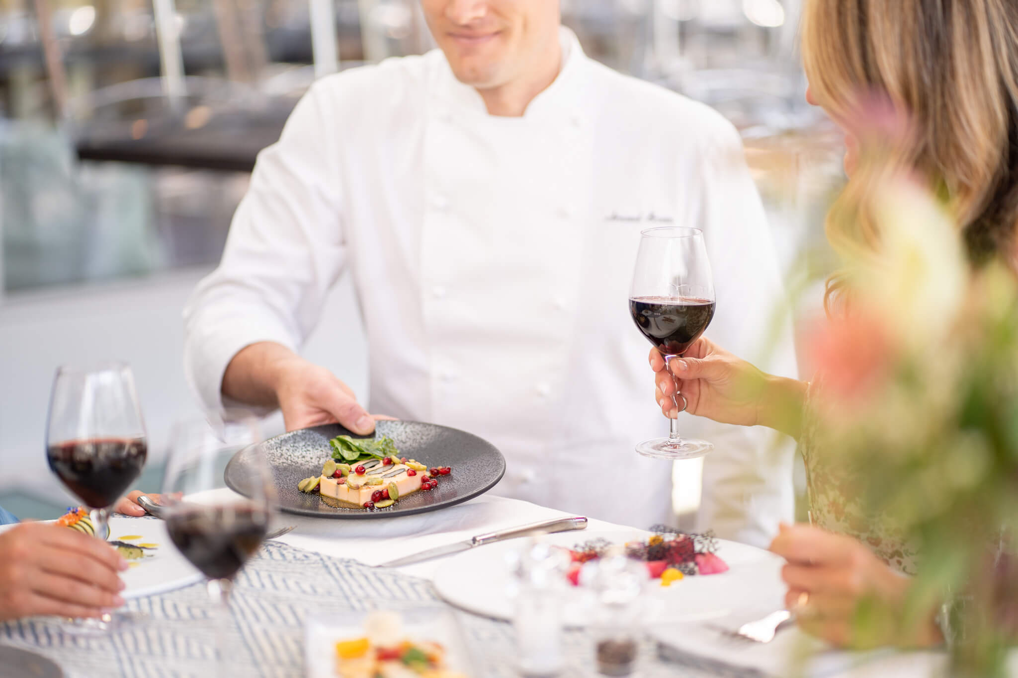 Menu adapté aux contraintes alimentaires conçu par le Traiteur de Châtelaine.